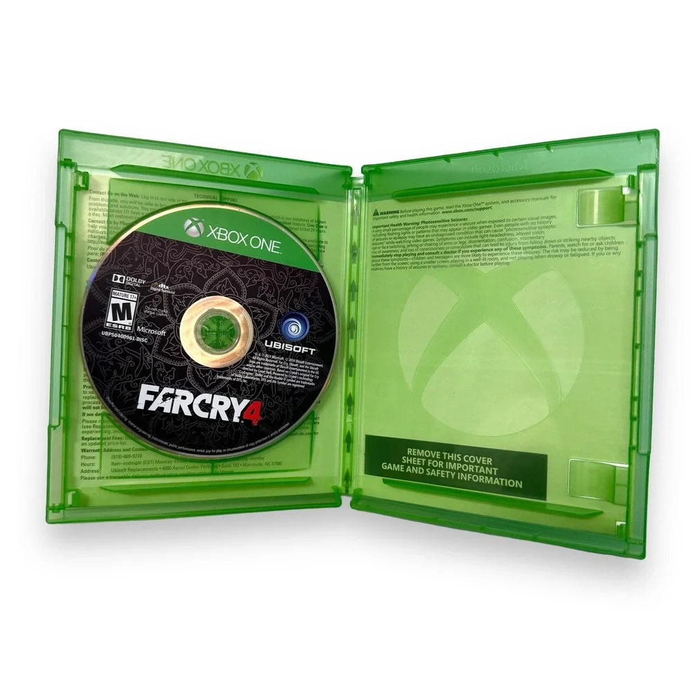 Far Cry 4 XBOX ONE Ubisoft No Manual Limited Edition Tested World Video Game